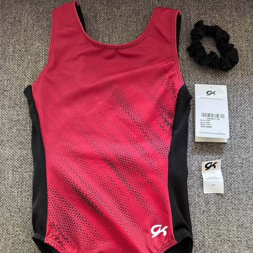 GK Elite AXS Graceful Grit Tank Leotard *NEW*